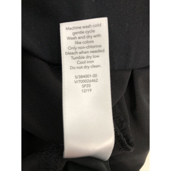 Athleta Women's Attitude Pant Ruched Joggers Size 12 Stretch Athleisure Black - Picture 7 of 8